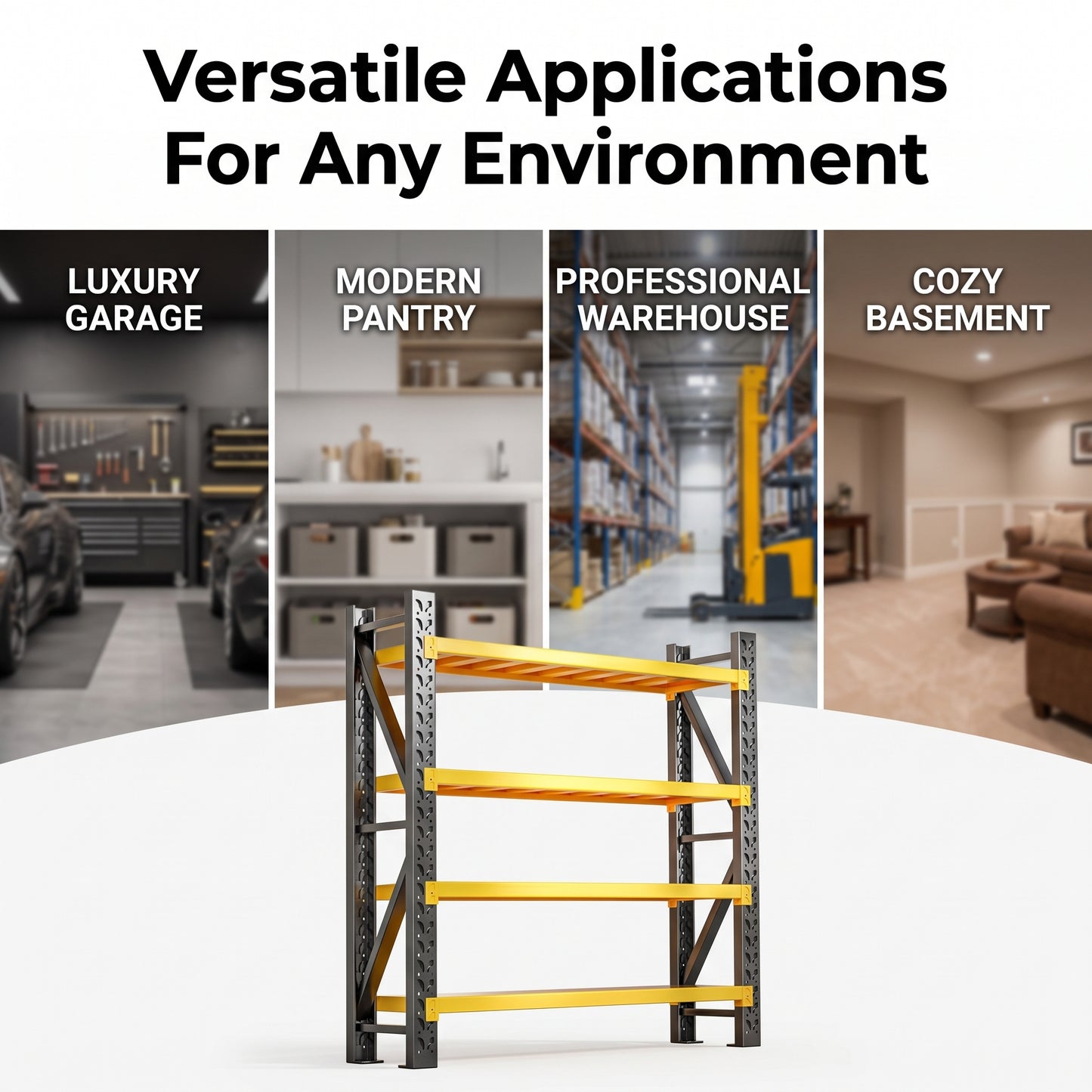 Limited Time Offer Buy 1 Get 1 FreeA djustable Garage Shelves Heavy Duty Shelving