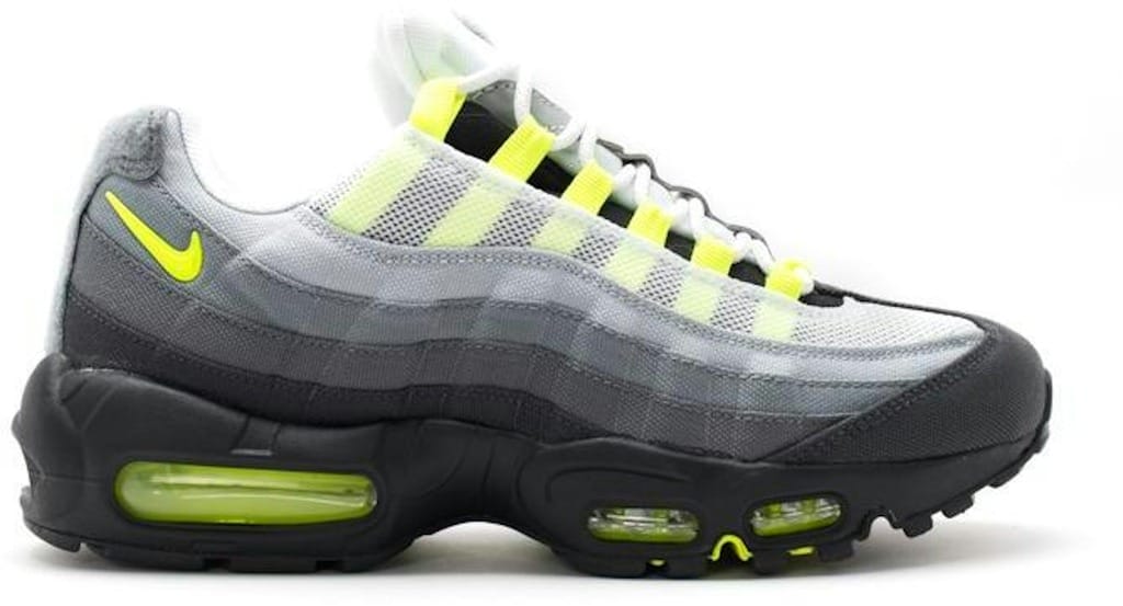 Nike Air Max 95 OG Neon White Neon Yellow Black Sneakers