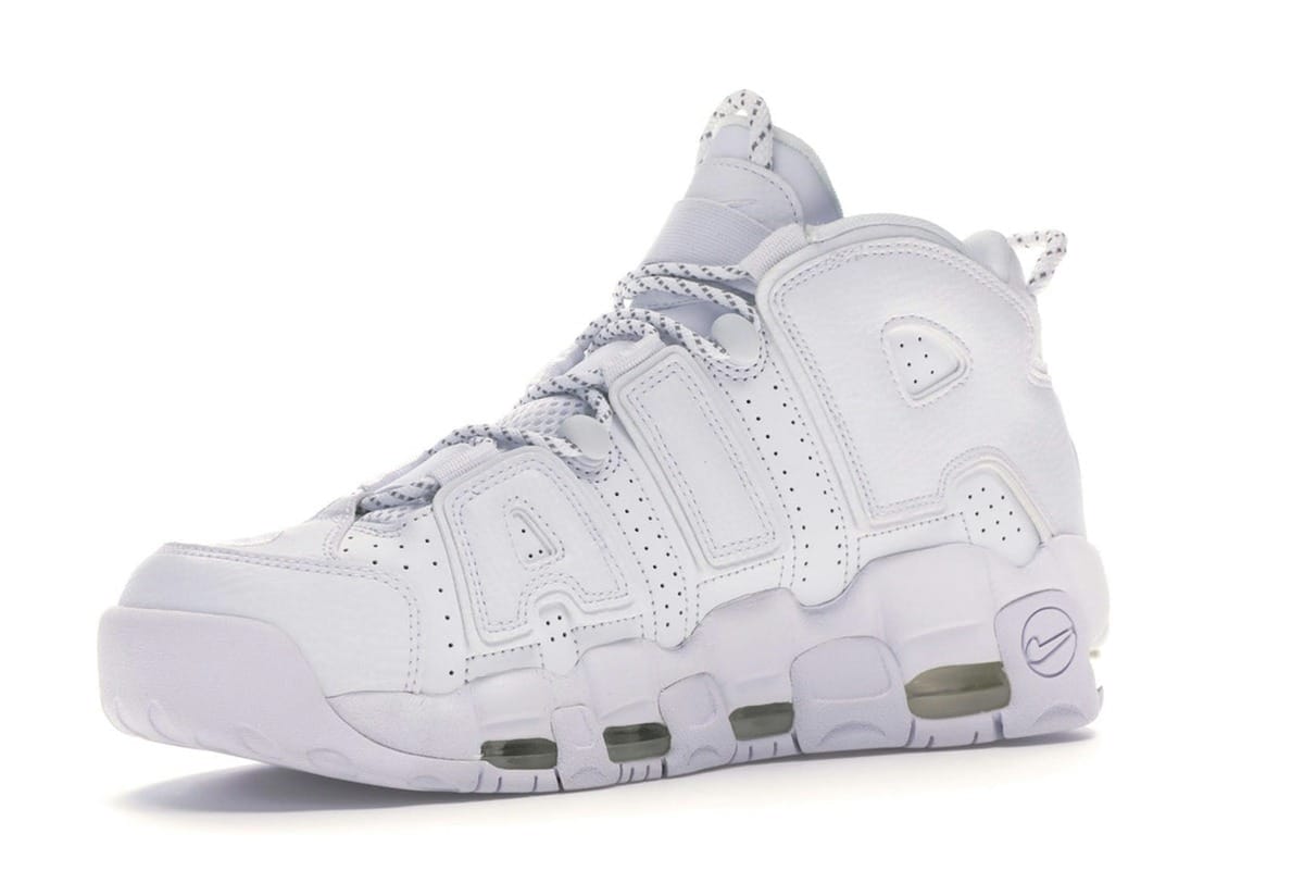 Nike Air More Uptempo Triple White 921948-100 Sneakers