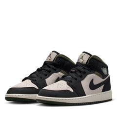 Air Jordan 1 Mid (GS) - Light Orewood Brown/Off Noir