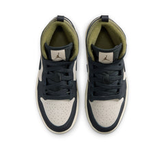 Jordan 1 Mid SE (PS) - Light Orewood Brown/Off Noir
