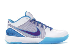 Nike Kobe 4 Protro Draft Day Hornets AV6339-100 White/Varsity Purple-Orion Blue Sneakers
