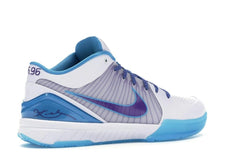 Nike Kobe 4 Protro Draft Day Hornets AV6339-100 White/Varsity Purple-Orion Blue Sneakers