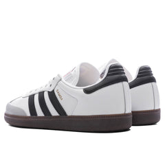 Adidas x BAPE Samba - Cloud White/Core Black/Gum