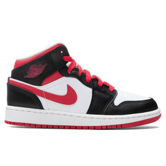 Air Jordan 1 Mid (GS) - Black/Very Berry