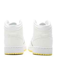 Air Jordan 1 Mid (GS) - Sail/Light Laser Orange/White