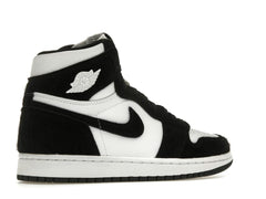 Women’s Jordan 1 Retro High Twist CD0461-007 Black White Gold Sneakers