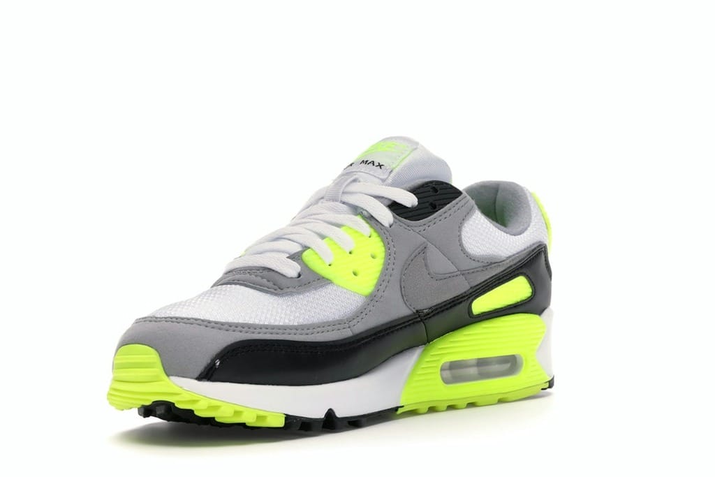 Nike Air Max 90 OG Volt (2020) White Particle Grey Black CD0881-103
