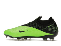 Nike Phantom Vision 2 Elite Dynamic Fit FG Soccer Cleats Black Green Strike CD4161-036