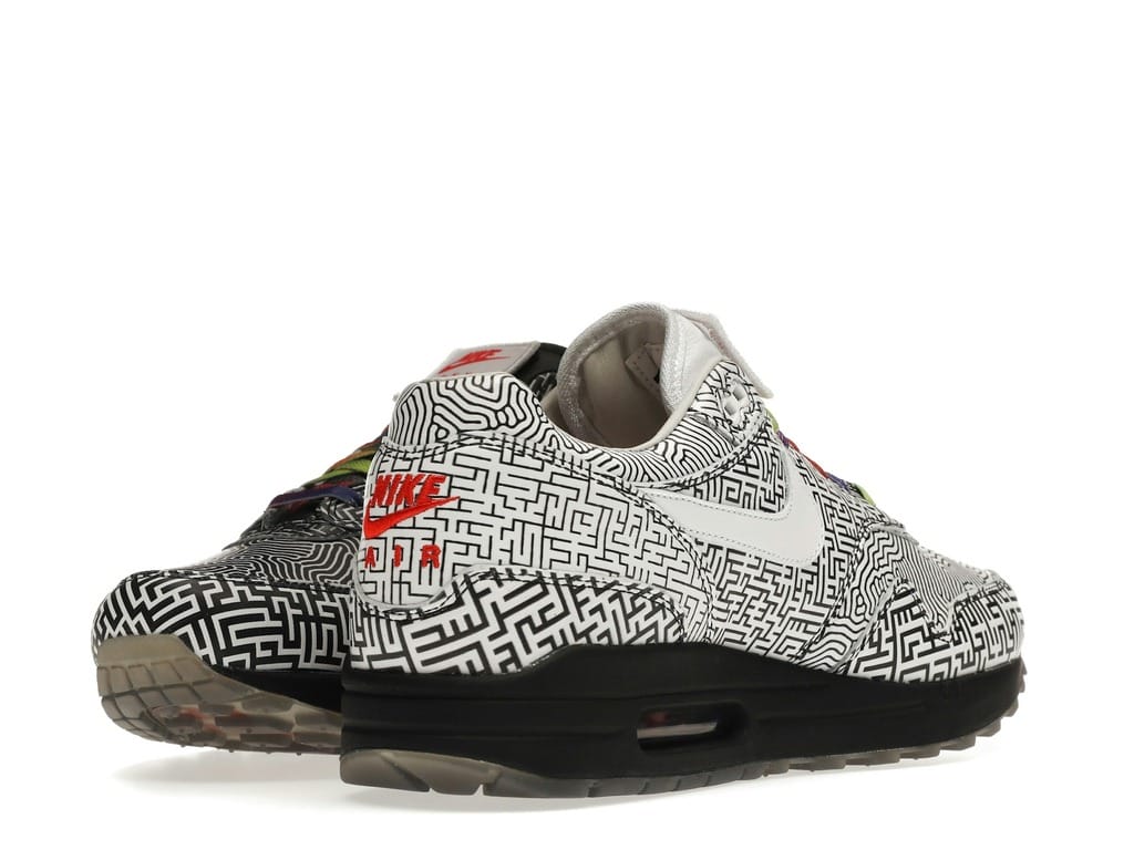Nike Air Max 1 Tokyo Maze CI1505-001 White/Black-Multi-Color Sneakers