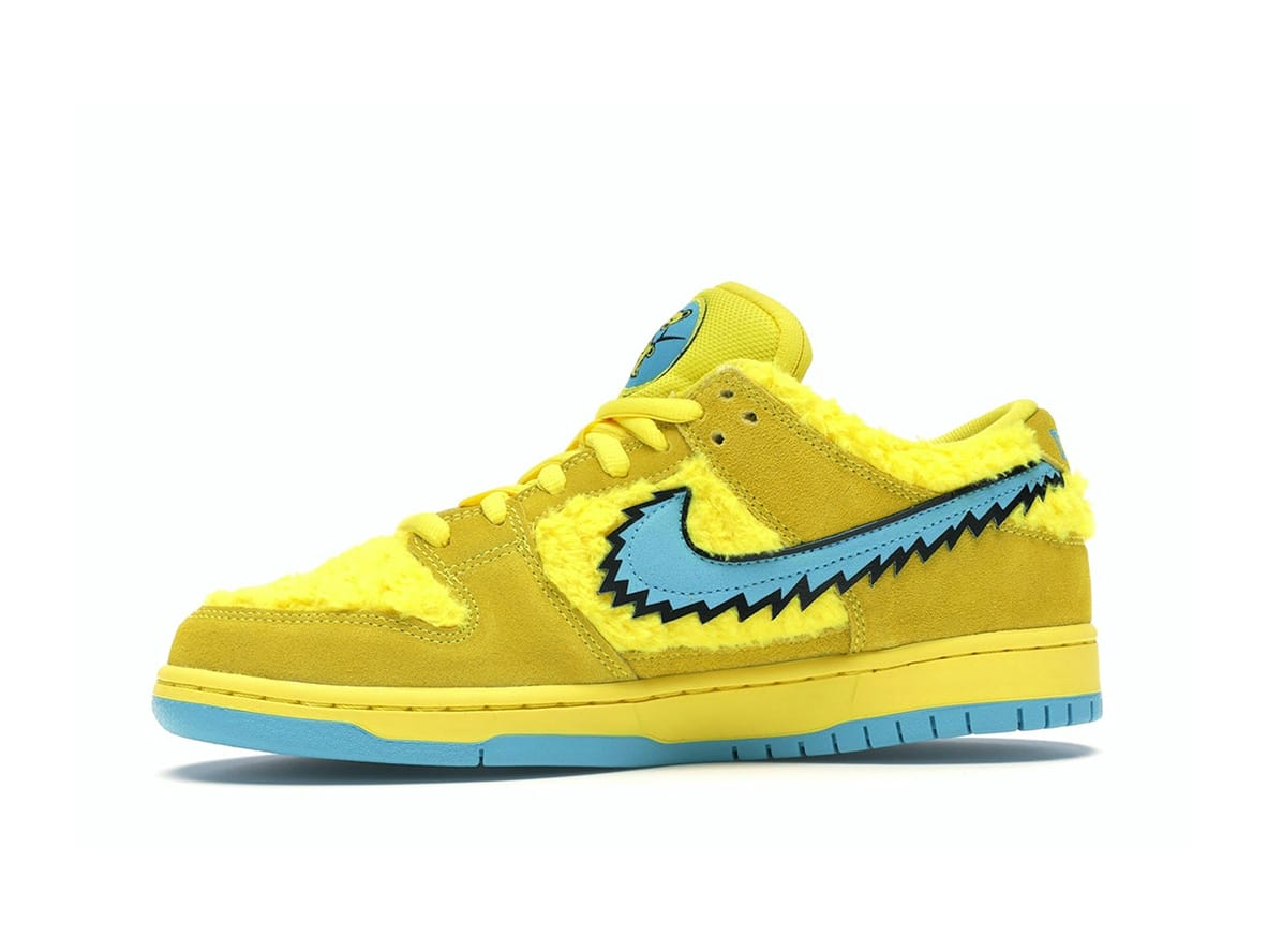 Nike SB Dunk Low Grateful Dead Bears Opti Yellow