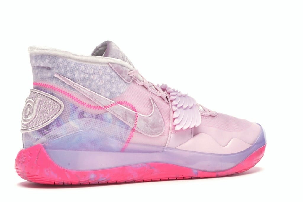 Nike KD 12 Aunt Pearl CT2740-900 Pink Velvet Sneakers