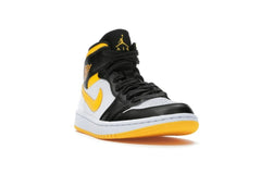 Women’s Air Jordan 1 Mid Laser Orange Black Sneakers CV5276-107