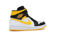 Women’s Air Jordan 1 Mid Laser Orange Black Sneakers CV5276-107