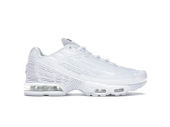Nike Air Max Plus 3 Triple White: Men’s Lifestyle Shoe