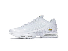 Nike Air Max Plus 3 Triple White: Men’s Lifestyle Shoe