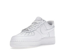 Nike Air Force 1 Low ’07 White Leather Sneakers