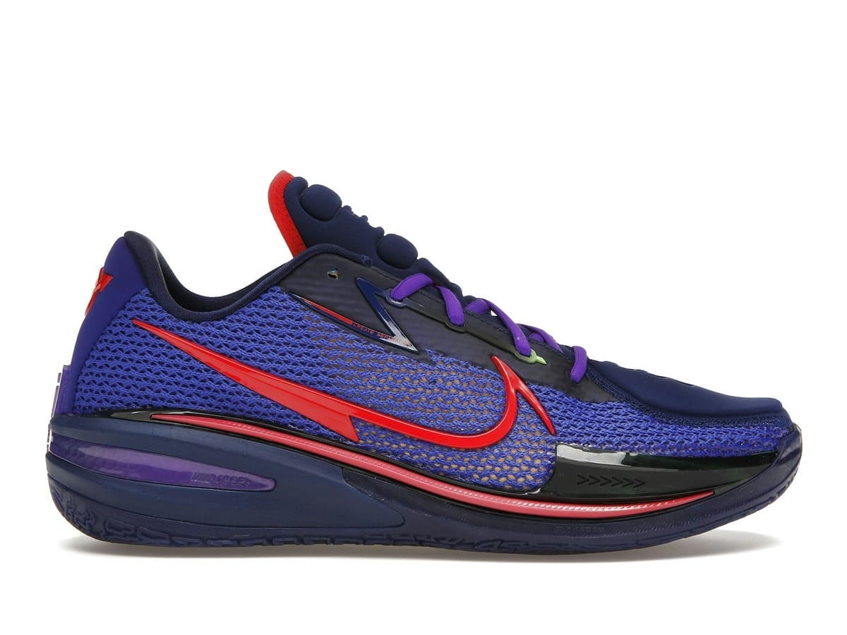 Nike Air Zoom GT Cut Blue Void Purple Red Basketball Shoes CZ0175-400