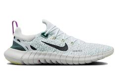 Nike Free Run 5 White Light Silver Running Shoes CZ1884-102