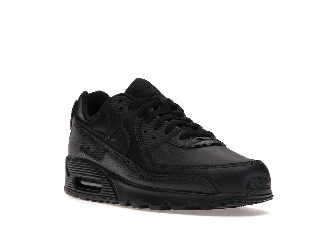 Nike Air Max 90 Leather Triple Black CZ5594-001