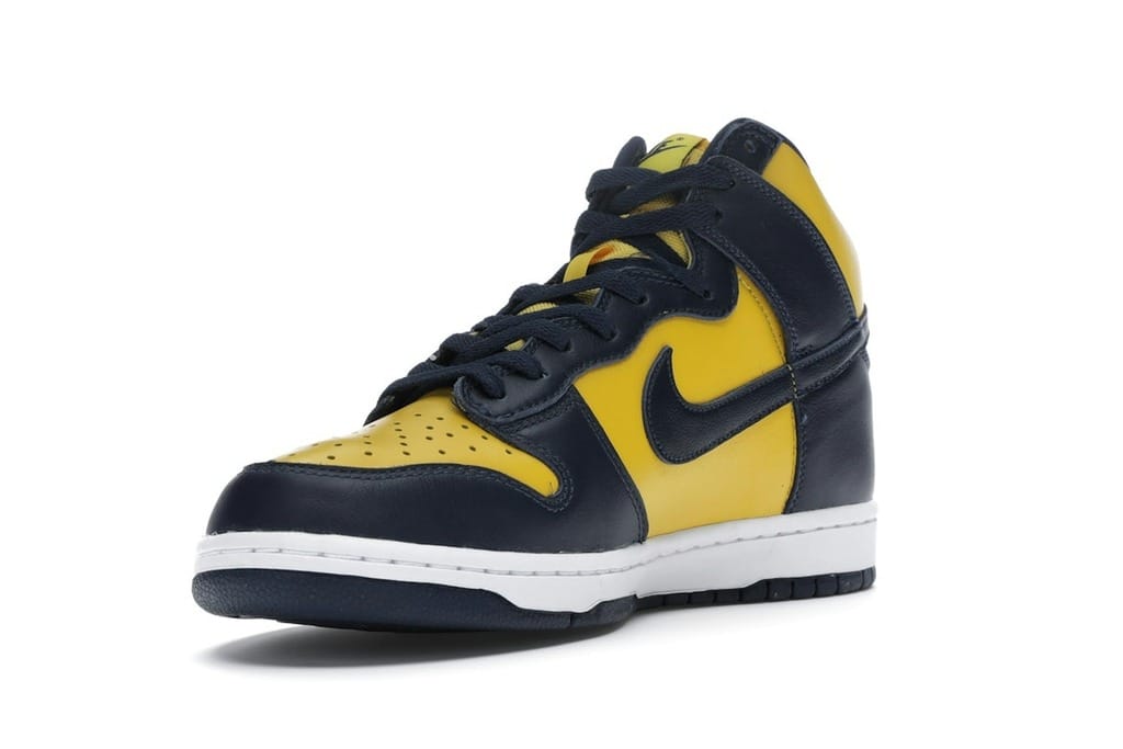Nike Dunk High Michigan (2020) Varsity Maize/Midnight Navy CZ8149-700