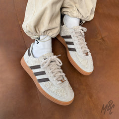 Coffee Cream Boucle - Adidas Spezial Custom