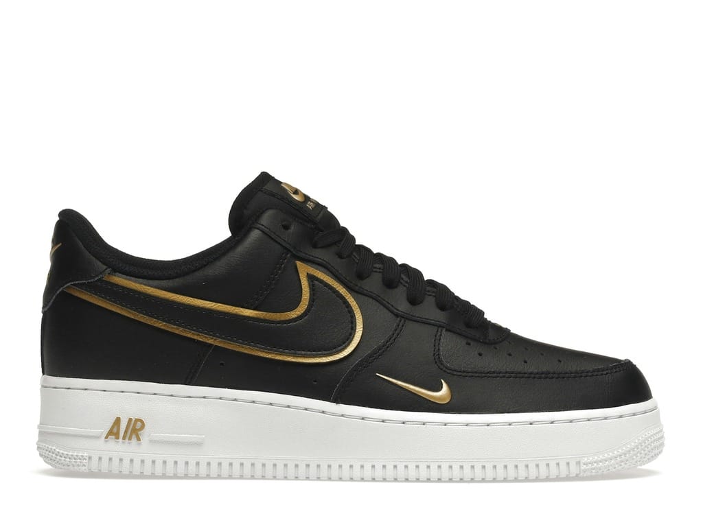 Nike Air Force 1 Low ’07 Black Metallic Gold DA8481-001