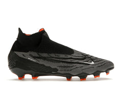 Nike Phantom GX Elite Dynamic Fit FG Soccer Cleats – Black Dark Smoke Grey Total Orange