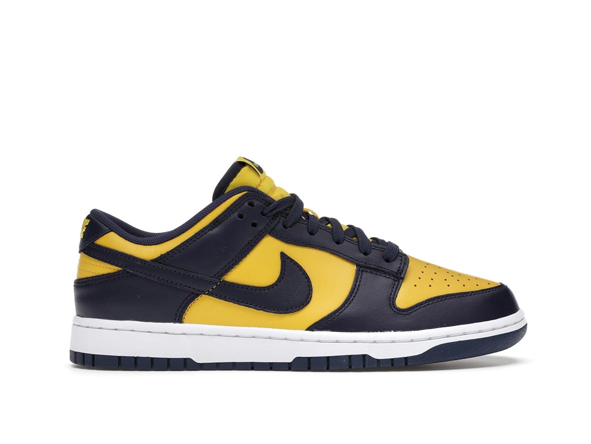 Nike Dunk Low Michigan (2021) – Retro Basketball Shoes