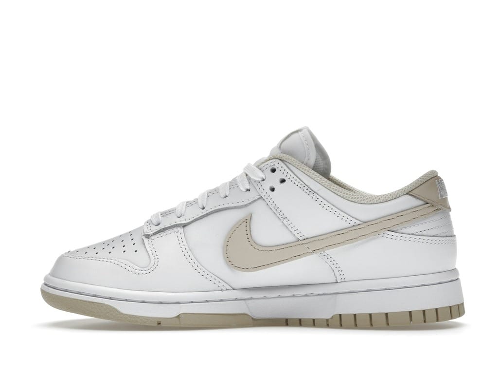 Nike Dunk Low Pearl White Women’s DD1503-110 White Leather Sneakers