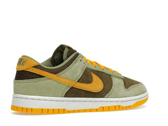 Nike Dunk Low Dusty Olive DH5360-300 Suede Sneakers