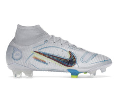 Nike Superfly 8 Elite FG Football Cleats Grey Light Marine DJ2839-054