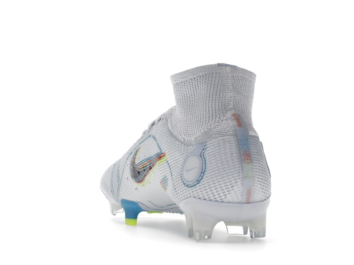 Nike Superfly 8 Elite FG Football Cleats Grey Light Marine DJ2839-054