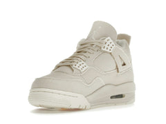 Women’s Air Jordan 4 Retro Blank Canvas DQ4909-100 Sail/Cement Grey