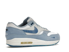 Nike Air Max 1 Premium Blueprint Sneakers – White/Dark Marina Blue/Leche Blue – DR0448-100