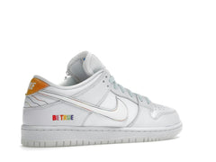 Nike SB Dunk Low Pro Be True DR4876-100 White Multi Sneakers
