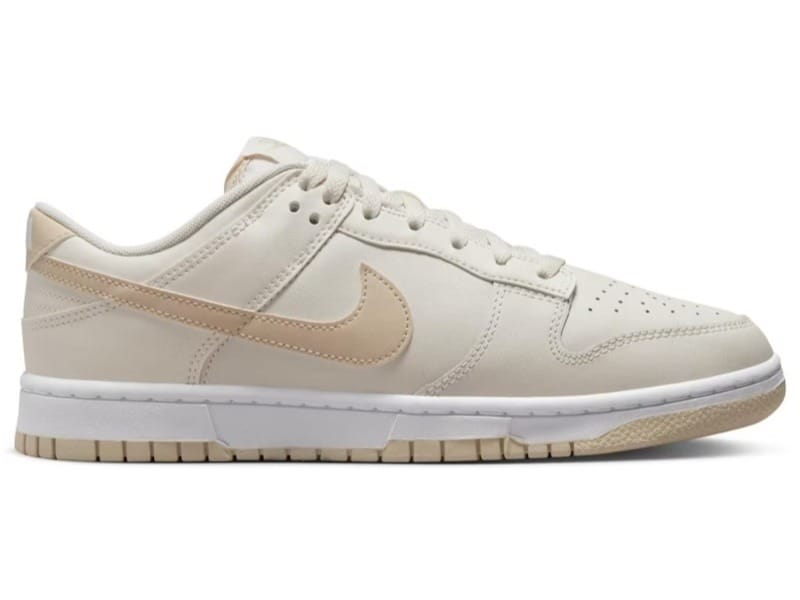 Nike Dunk Low Phantom Sanddrift DV0831-003 Beige Leather Sneakers