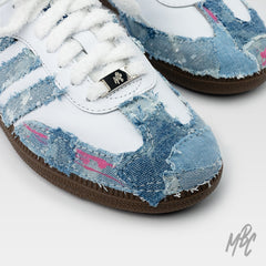 Re-Worked Denim - Adidas Samba Custom