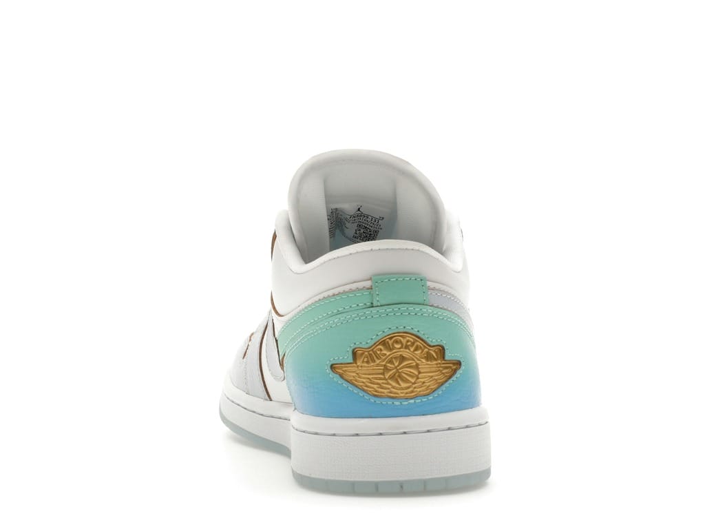 Women’s Jordan 1 Low SE Emerald Rise Sneakers – FN8899-131
