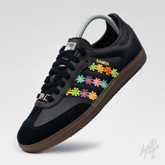 Flower Power - Adidas Samba Custom