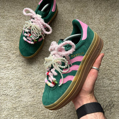Groovy Guava - Adidas Gazelle Custom