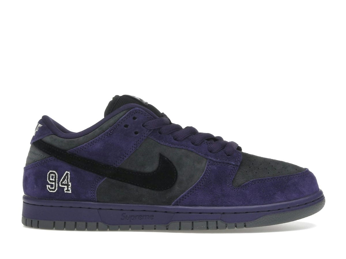 Nike SB Dunk Low Supreme 94 Ink Skateboarding Shoes
