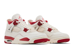 Wmns Air Jordan 4 Retro Valentine S Day Pale Ivory Sierra Red Tough Red