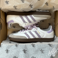 Purple Twine - Adidas Samba | UK 6.5