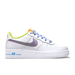 Air Force 1 LV8 (GS) - White/Multicolor/Medium Blue