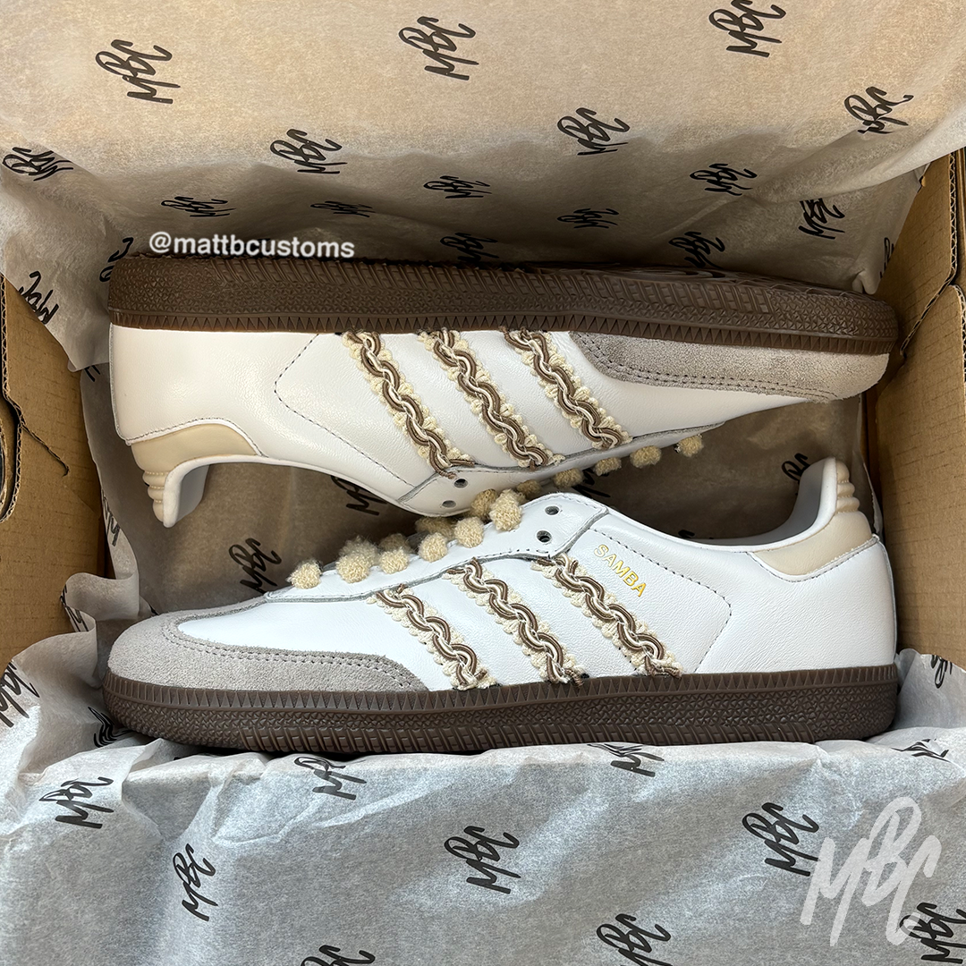Beige Twine - Adidas Samba | UK 5