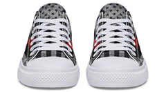 Weightlifting Pattern White Lowtop Sneaker