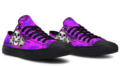 Pink Camo Skull Gym Lowtop Sneaker