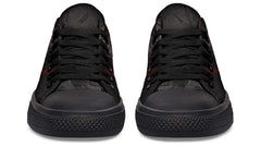Skull Time and Rose Lowtop Sneaker