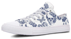 Skull and Moth Lowtop Sneaker